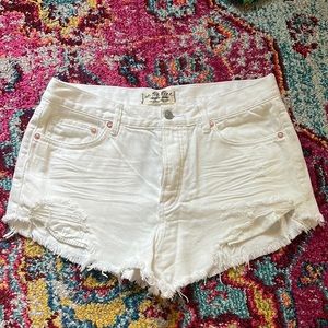 Free people Jean shorts